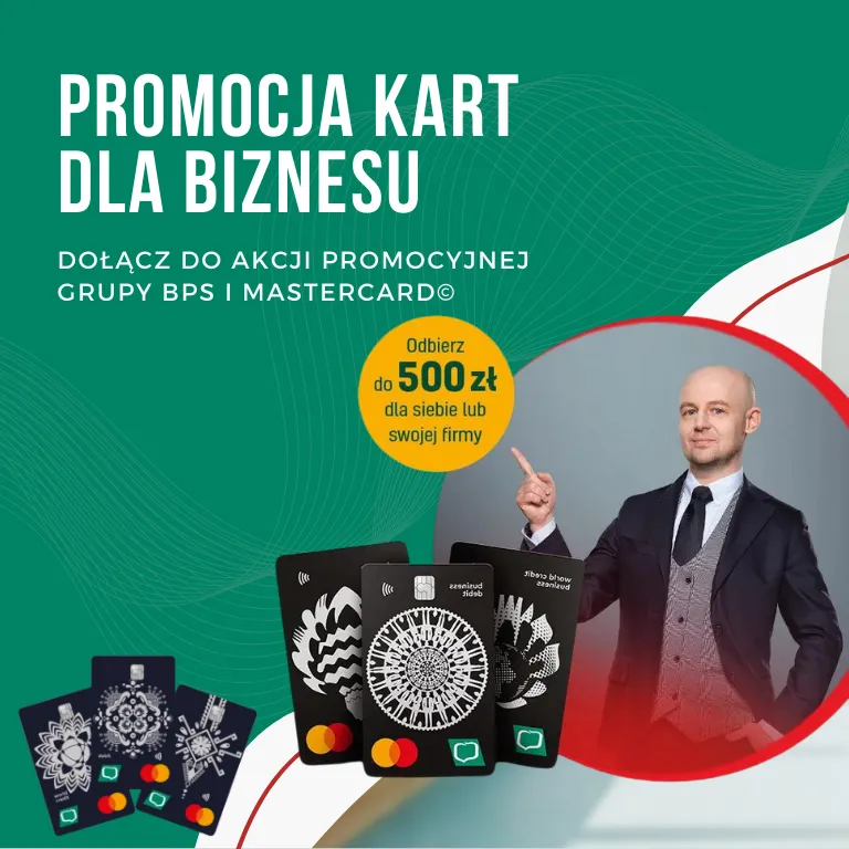 baner promocja kart dla biznesu