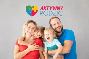 Aktywny rodzic zdjęcie rodziny